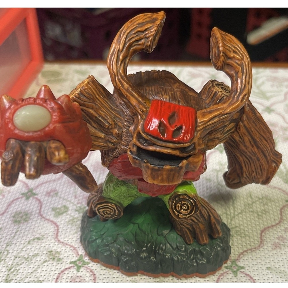 Skylanders Giants Gnarly Tree Rex Figure 2012 Activision 4.5" Rare Variant